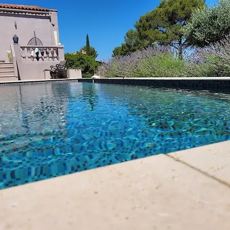 Villa Maison Avec Piscine, Oliviers, Belle Vue, Au Calme *